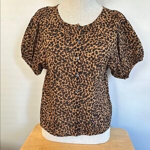 Madewell Leopard Print Women's Top
